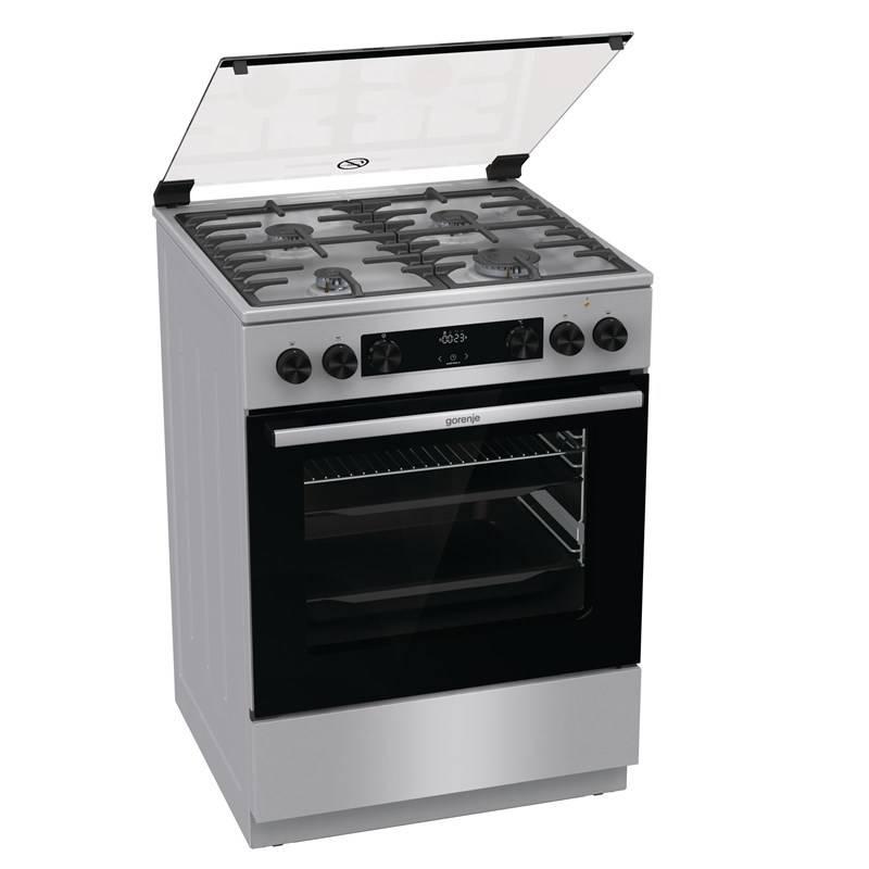 Kombinovaný sporák Gorenje Advanced Line GKS6C70XF bílý