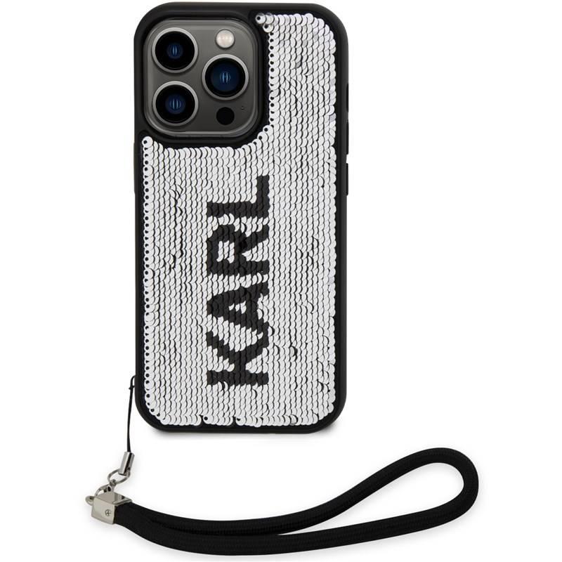 Kryt na mobil Karl Lagerfeld Sequins Reversible na Apple iPhone 13 Pro černý stříbrný, Kryt, na, mobil, Karl, Lagerfeld, Sequins, Reversible, na, Apple, iPhone, 13, Pro, černý, stříbrný