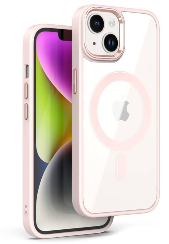 Kryt na mobil WG Iron Eye Magnet na Apple iPhone 13 Pro růžový