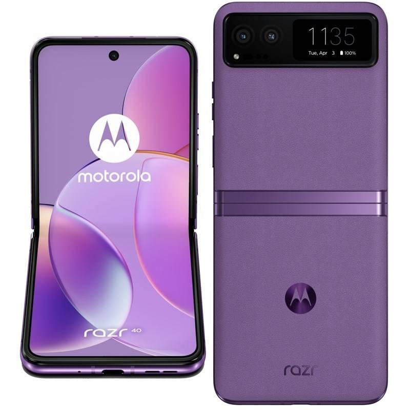 Mobilní telefon Motorola Razr 40 5G 8 GB 256 GB - Summer Lilac