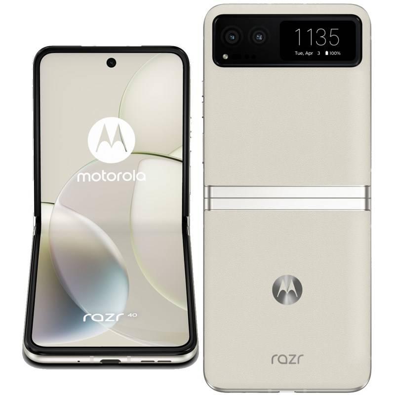 Mobilní telefon Motorola Razr 40 5G 8 GB 256 GB - Vanilla Cream
