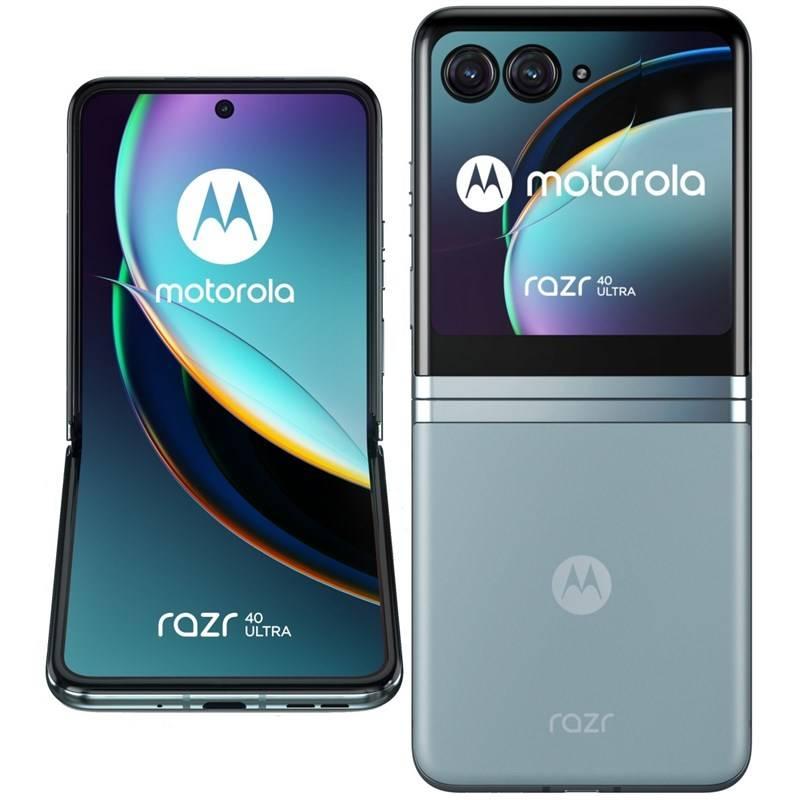 Mobilní telefon Motorola Razr 40 Ultra 5G 8 GB 256 GB - Glacier Blue, Mobilní, telefon, Motorola, Razr, 40, Ultra, 5G, 8, GB, 256, GB, Glacier, Blue