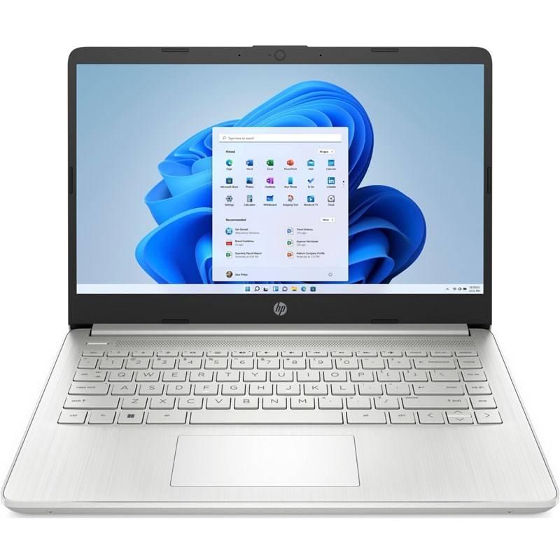 Notebook HP 14s-fq1002nc stříbrný