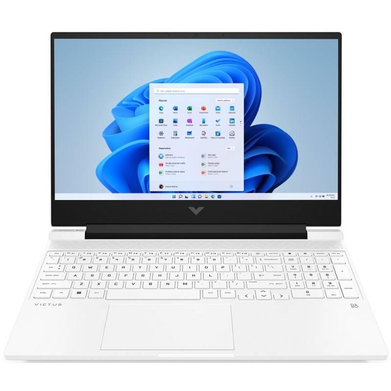 Notebook HP Victus 15-fb0021nc bílý