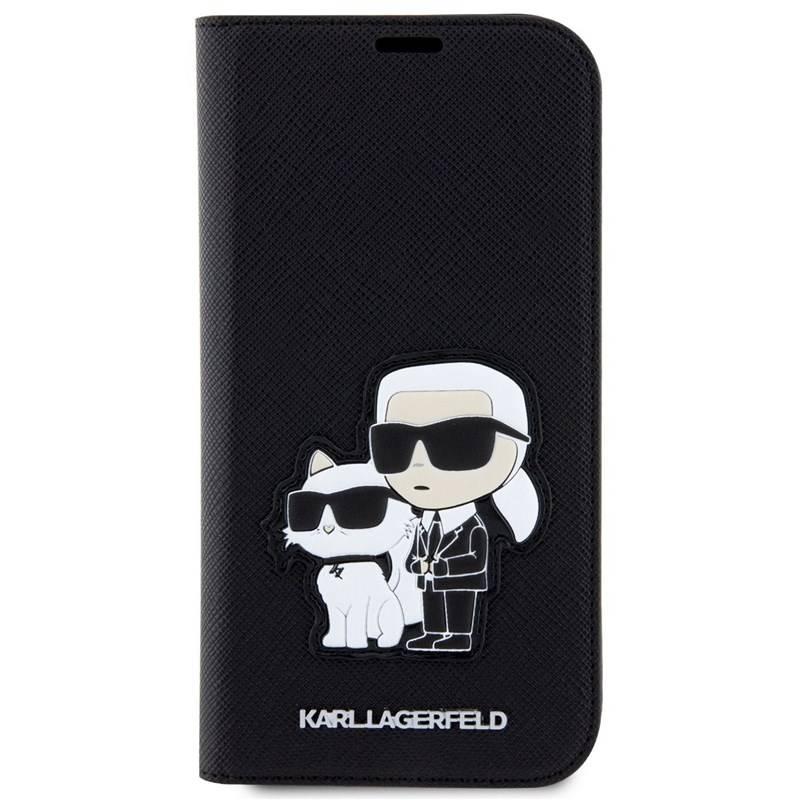 Pouzdro na mobil flipové Karl Lagerfeld