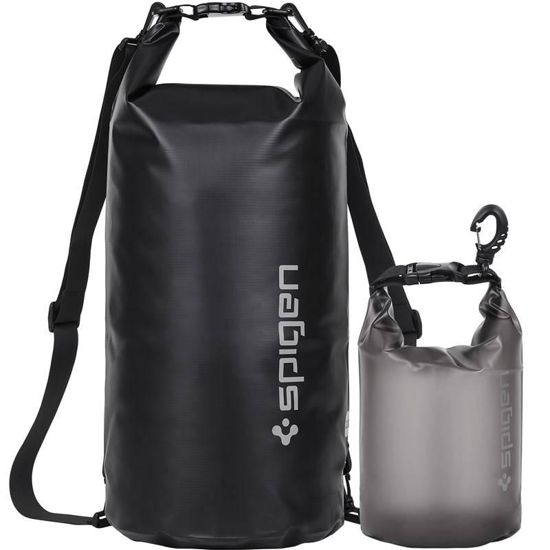 Pouzdro na mobil sportovní Spigen Aqua Shield WaterProof Dry Bag 20L 2L A630 černé