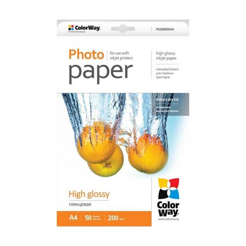 Fotopapír ColorWay high glossy 200g m2,
