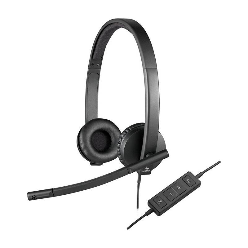 Headset Logitech H570e černý