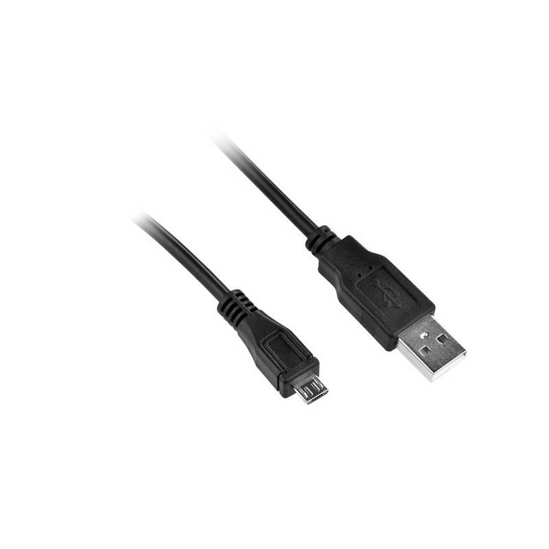 Kabel GoGEN USB micro USB, 1,5m černý