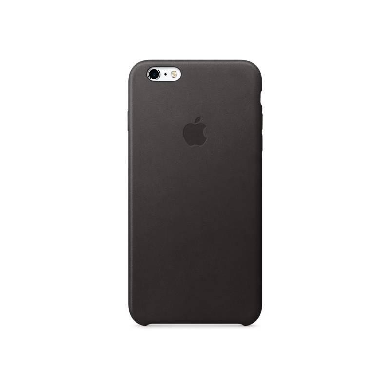 Kryt na mobil Apple Leather Case pro iPhone 6 Plus 6s Plus černý