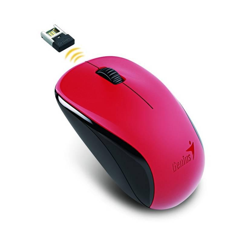 Myš Genius NX-7000 červená, Myš, Genius, NX-7000, červená