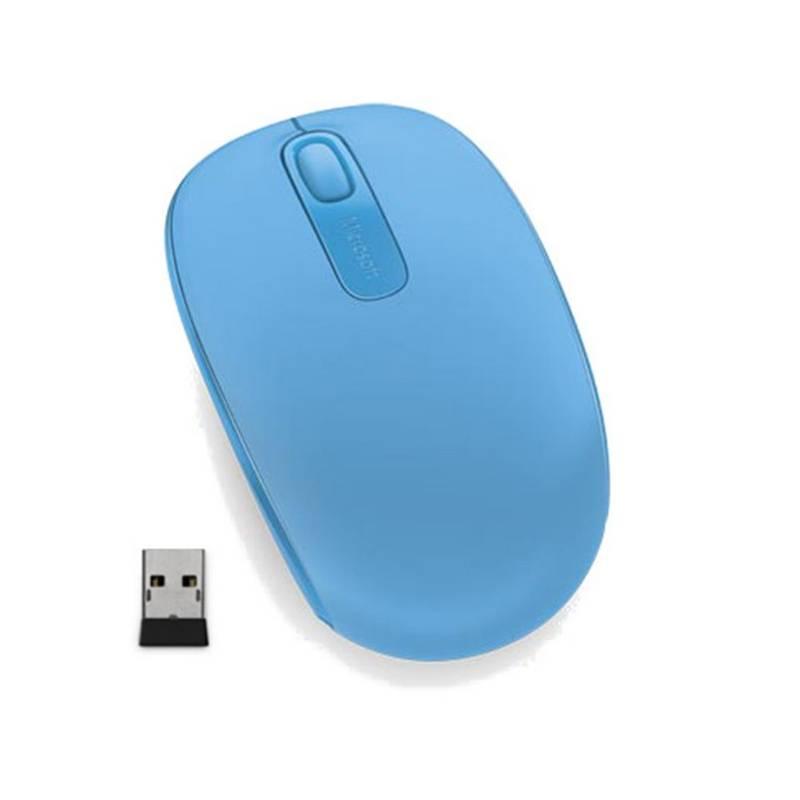 Myš Microsoft Wireless Mobile Mouse 1850 Cyan modrá, Myš, Microsoft, Wireless, Mobile, Mouse, 1850, Cyan, modrá