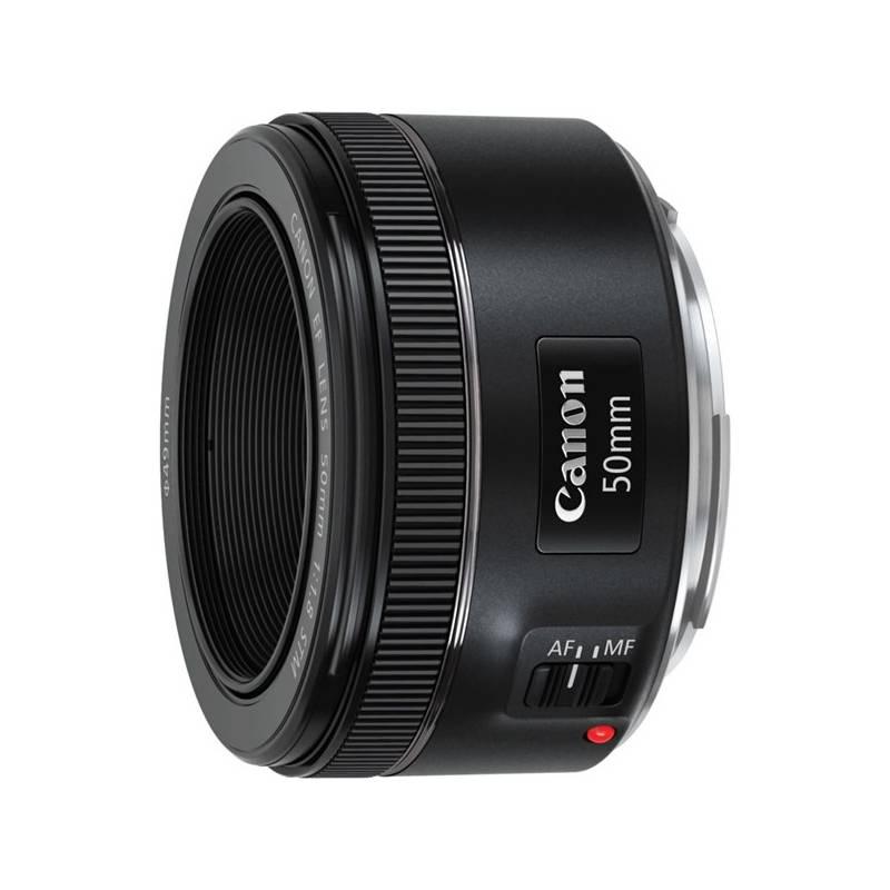 Objektiv Canon EF 50 mm f 1.8 STM černý