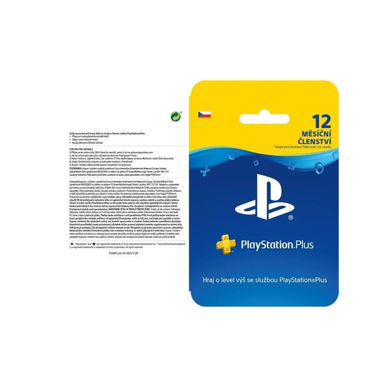 Předplacená karta Sony PlayStation Plus Card