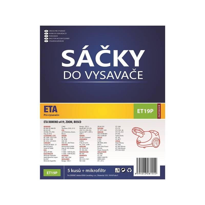 Sáčky do vysavače Koma ET19P
