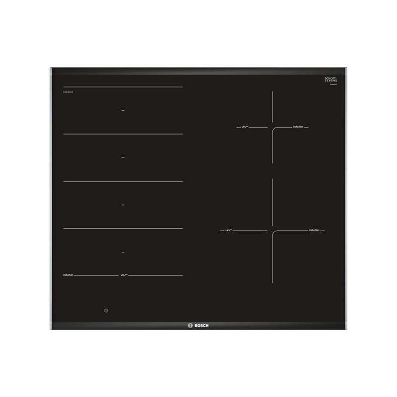 Sklokeramická varná deska Bosch PXE675DC1E černá