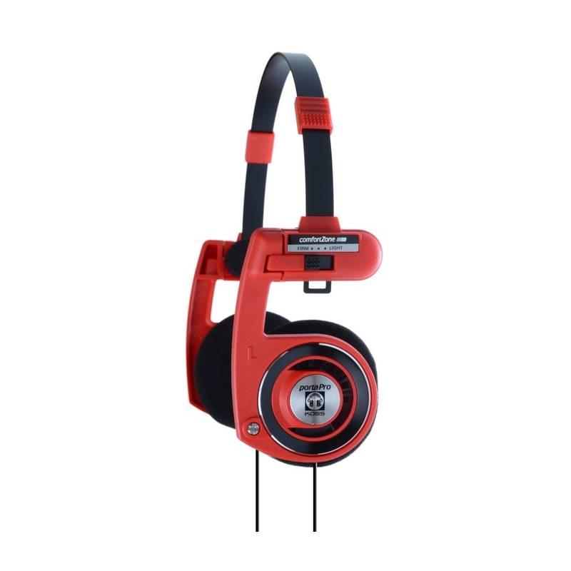 Sluchátka Koss PORTA PRO Flame červená