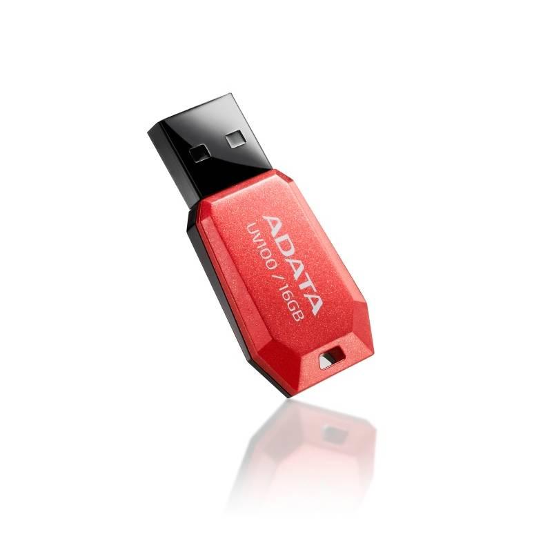 USB Flash ADATA UV100 16GB červený