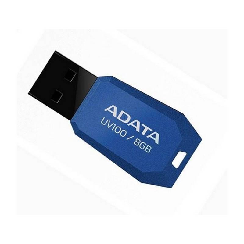 USB Flash ADATA UV100 8GB modrý, USB, Flash, ADATA, UV100, 8GB, modrý