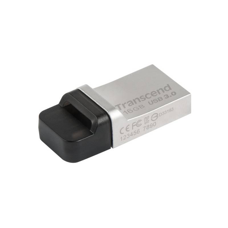 USB Flash Transcend JetFlash 880 16GB OTG kovový