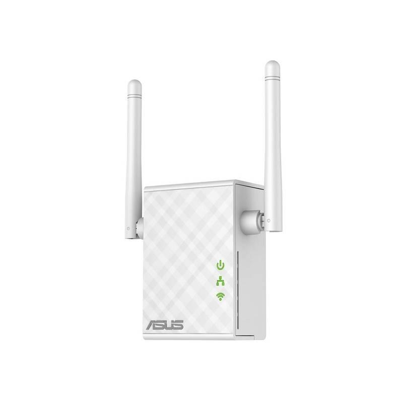 WiFi extender Asus RP-N12 bílý, WiFi, extender, Asus, RP-N12, bílý