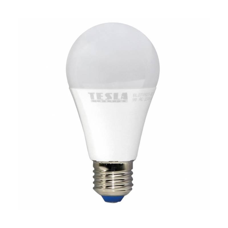 Žárovka LED Tesla klasik stmívatelná, 9W, E27, teplá bílá