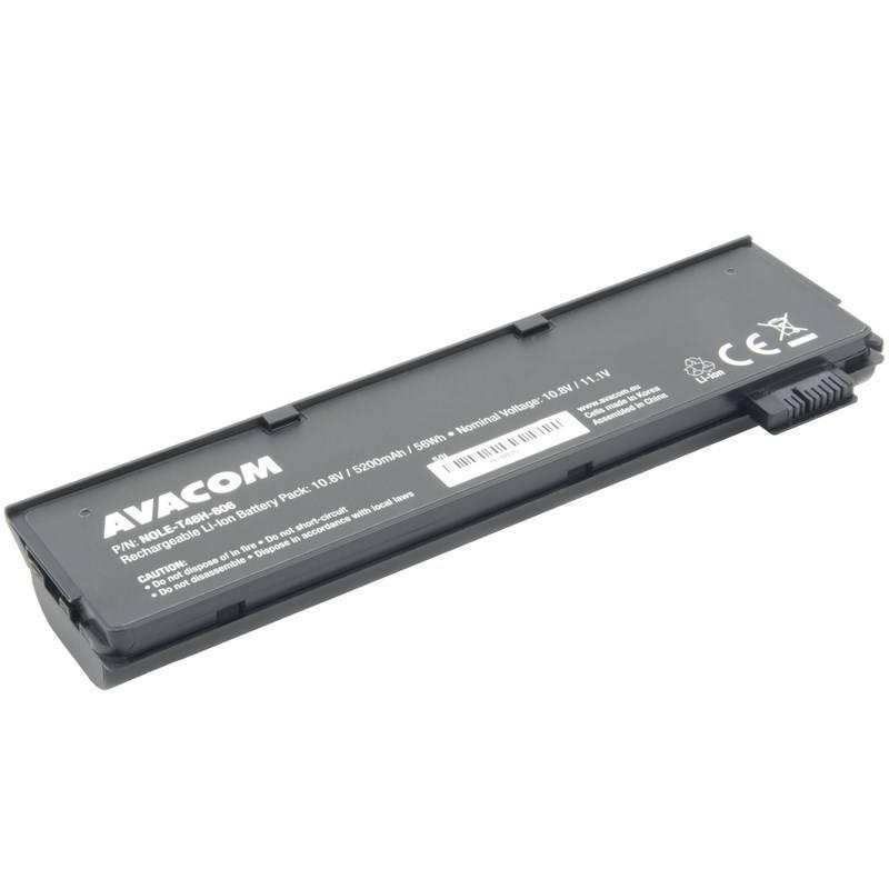 Baterie Avacom Lenovo ThinkPad T470, T480, T570, T580 Li-Ion 10,8V 5200mAh, Baterie, Avacom, Lenovo, ThinkPad, T470, T480, T570, T580, Li-Ion, 10,8V, 5200mAh
