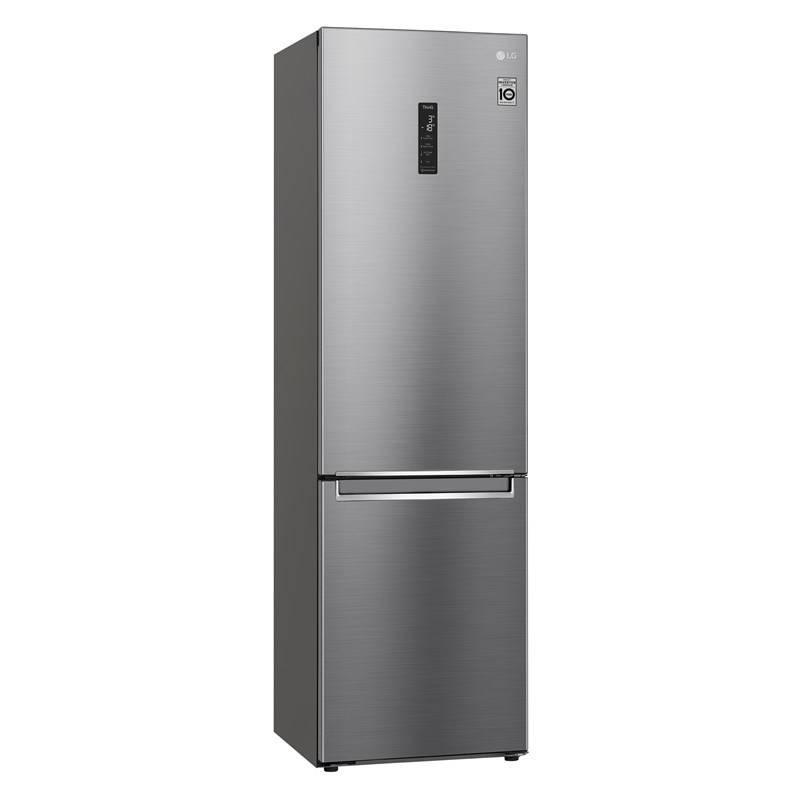 Chladnička s mrazničkou LG GBB62PZFGN stříbrná