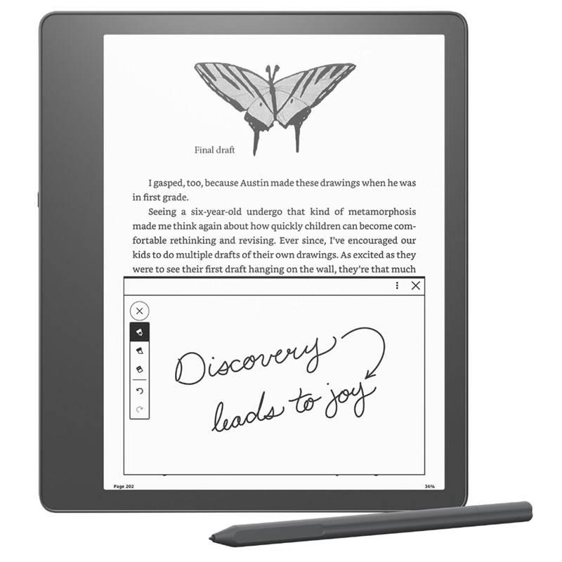 Čtečka e-knih Amazon Kindle Scribe 2022 16 GB - se standardním perem šedá