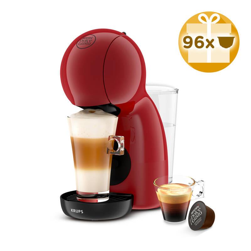 Espresso Krups NESCAFÉ Dolce Gusto Piccolo XS KP1A0510 červené, Espresso, Krups, NESCAFÉ, Dolce, Gusto, Piccolo, XS, KP1A0510, červené