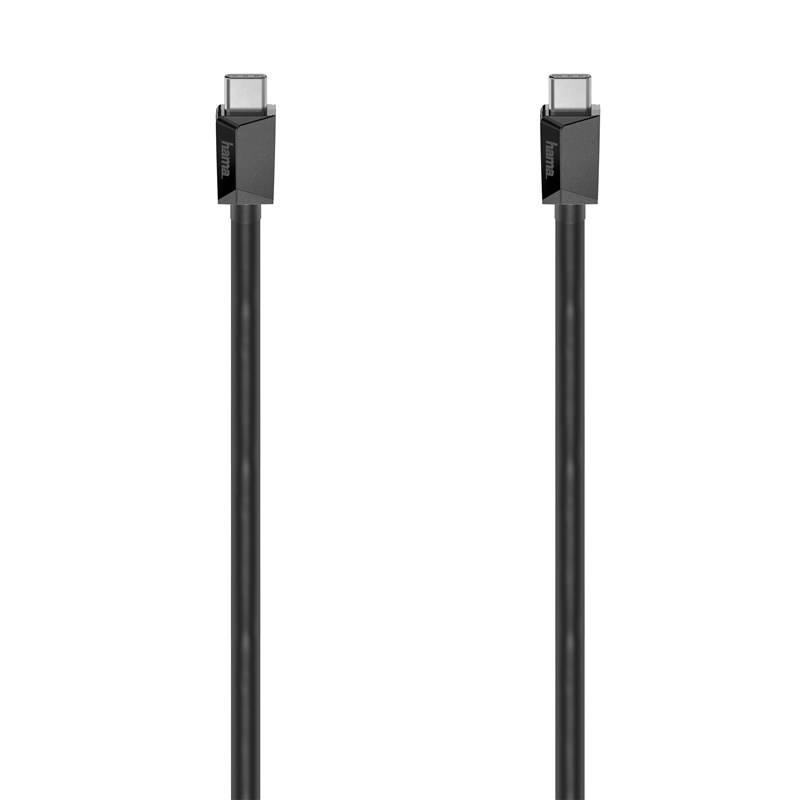 Kabel Hama USB-C USB-C, 0,75 m černý