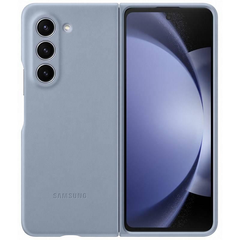 Kryt na mobil Samsung Galaxy Z Fold5, Eco Leather modrý