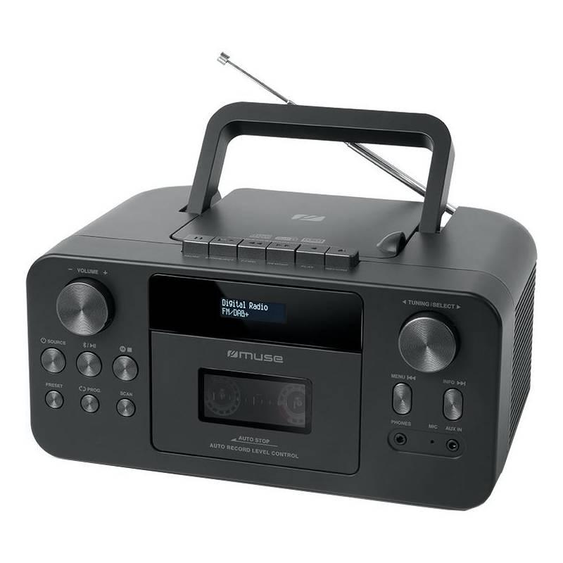 Radiomagnetofon s DAB CD MUSE M-182DB