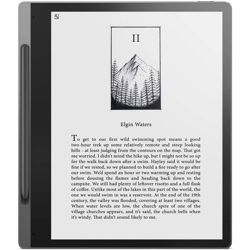 Dotykový tablet Lenovo Smart Paper obal a dotykové pero šedý