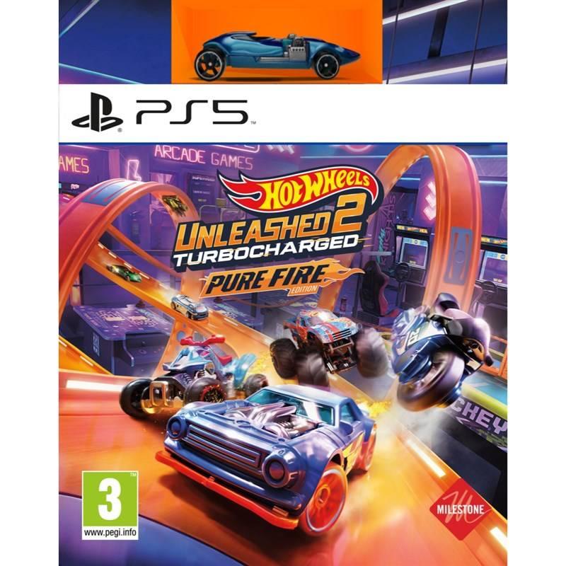 Hra Milestone PlayStation 5 Hot Wheels Unleashed 2: Turbocharged Pure Fire Edition