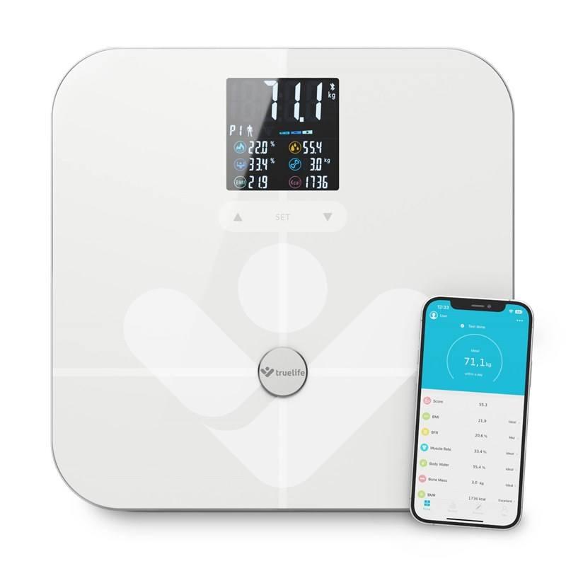 Osobní váha TrueLife FitScale W7 BT White