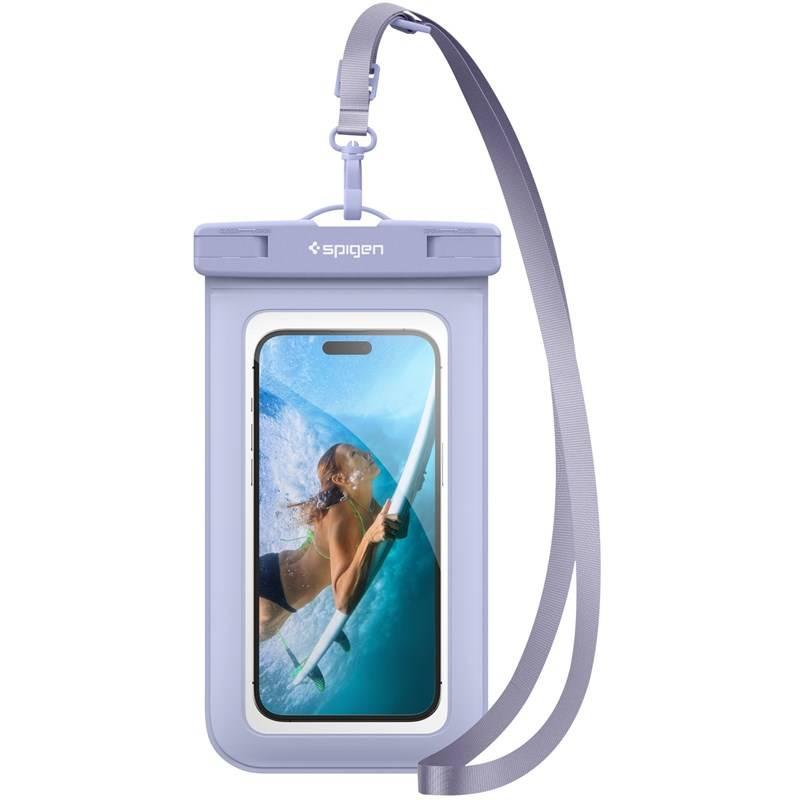 Pouzdro na mobil sportovní Spigen Aqua Shield WaterProof Case A601 - Aqua Blue