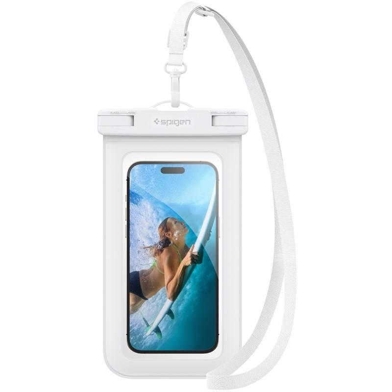 Pouzdro na mobil sportovní Spigen Aqua Shield WaterProof Case A601 bílé