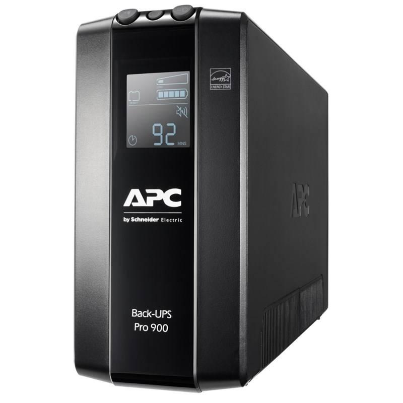 Záložní zdroj APC Back-UPS Pro 900VA 6 Outlets AVR LCD Interface, Záložní, zdroj, APC, Back-UPS, Pro, 900VA, 6, Outlets, AVR, LCD, Interface