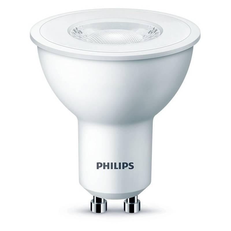 Žárovka LED Philips 4,7 W, GU10, teplá bílá