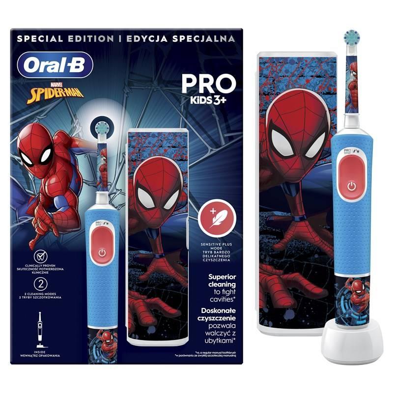 Zubní kartáček Oral-B Pro Kids Spiderman 3, Zubní, kartáček, Oral-B, Pro, Kids, Spiderman, 3