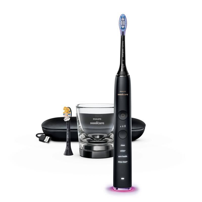 Zubní kartáček Philips Sonicare 9400 DiamondClean HX9917 89 černý, Zubní, kartáček, Philips, Sonicare, 9400, DiamondClean, HX9917, 89, černý