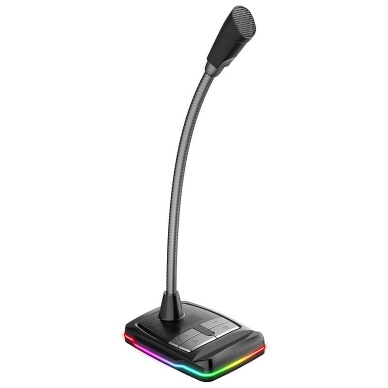 Mikrofon PLATINET VARR GAMING RGB USB černý
