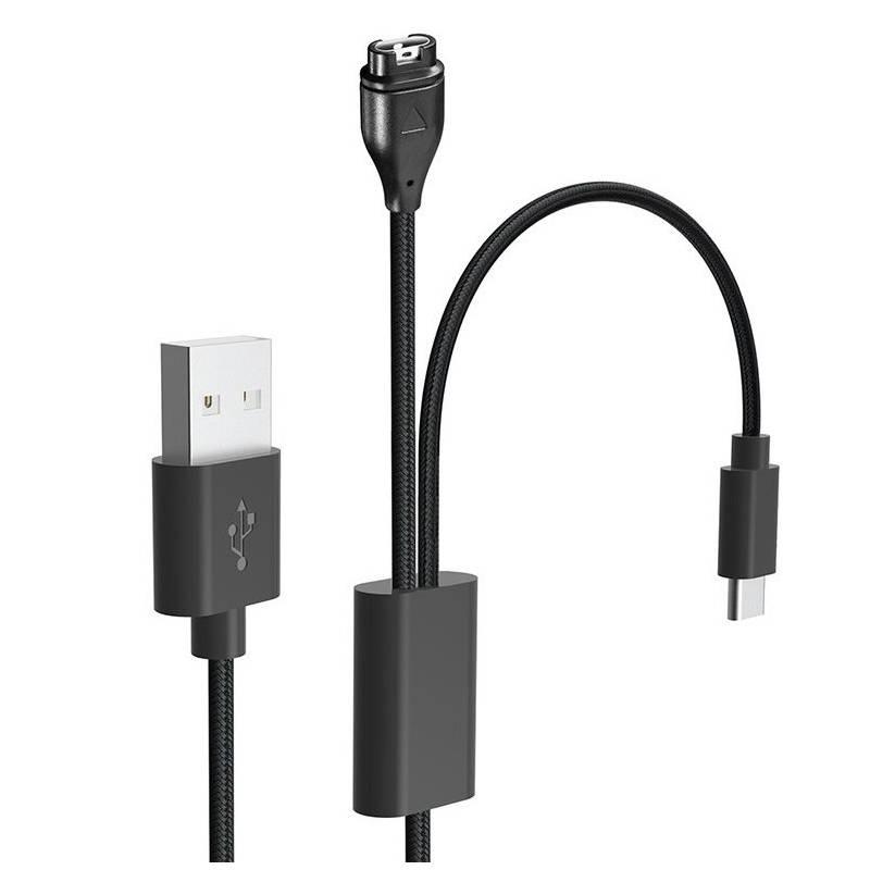 Nabíjecí kabel Tactical USB 2v1 pro Garmin Fenix 7 USB-C, Nabíjecí, kabel, Tactical, USB, 2v1, pro, Garmin, Fenix, 7, USB-C