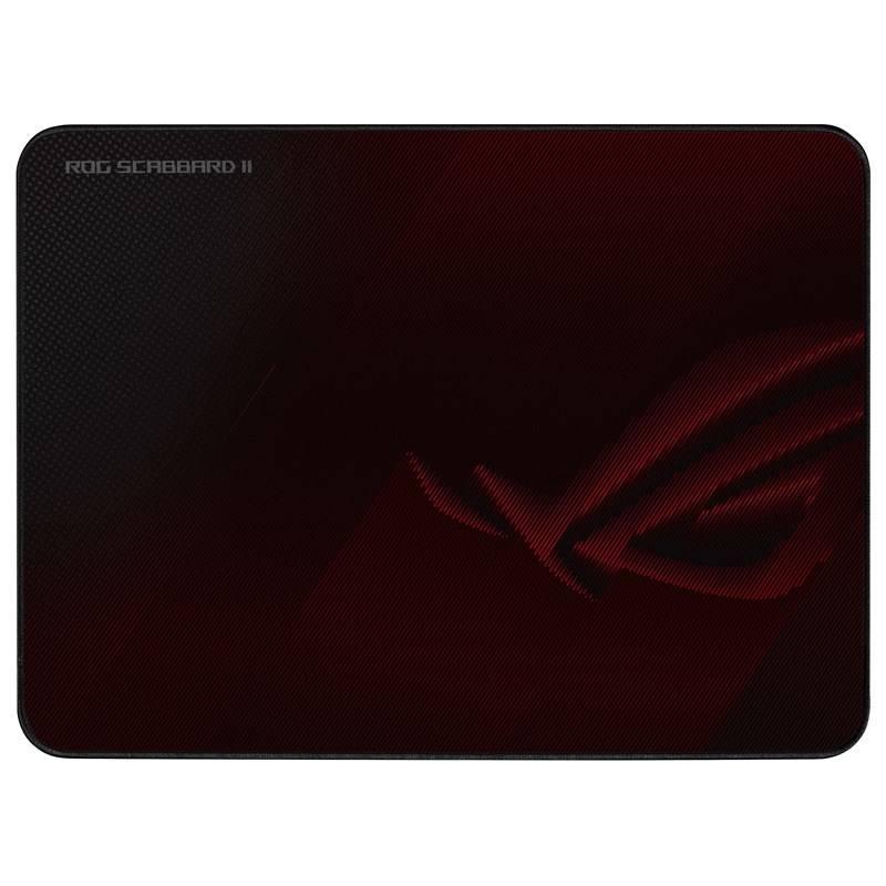 Podložka pod myš Asus ROG SCABBARD II 36 x 26 cm černá červená, Podložka, pod, myš, Asus, ROG, SCABBARD, II, 36, x, 26, cm, černá, červená