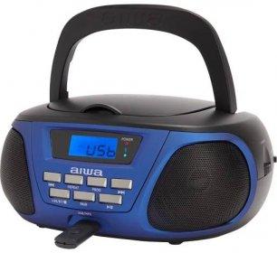 Rádio AIWA BBTU-300BL BOOMBOX CD/MP3/USB, Rádio, AIWA, BBTU-300BL, BOOMBOX, CD/MP3/USB,