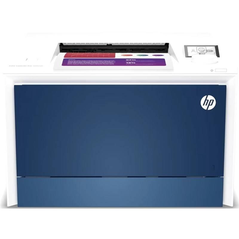 Tiskárna laserová HP Color LaserJet Pro 4202dn bílá modrá