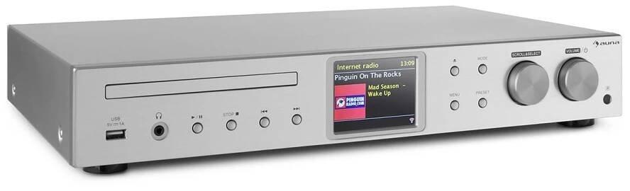 Internetové rádio Auna iTuner CD Hi-Fi Receiver DAB