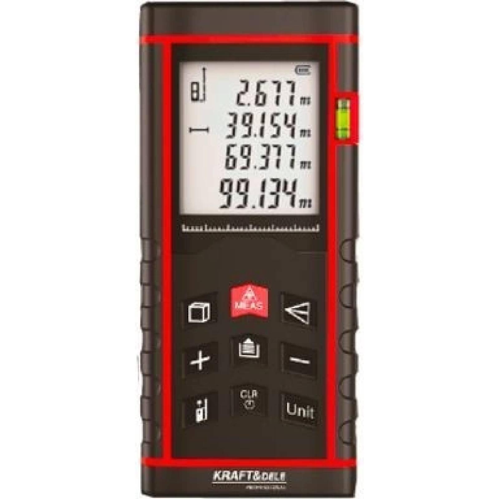 Laserový měřič vzdálenosti Kraft dele kd10408