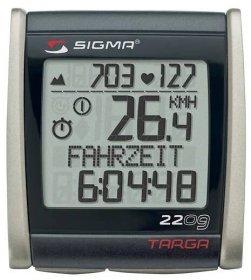 Tachometr Sigma BC 2209 TARGA